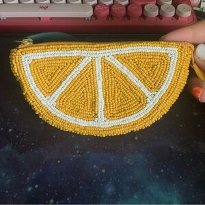 Beaded Lemon Coin Purse - TikTok Viral!